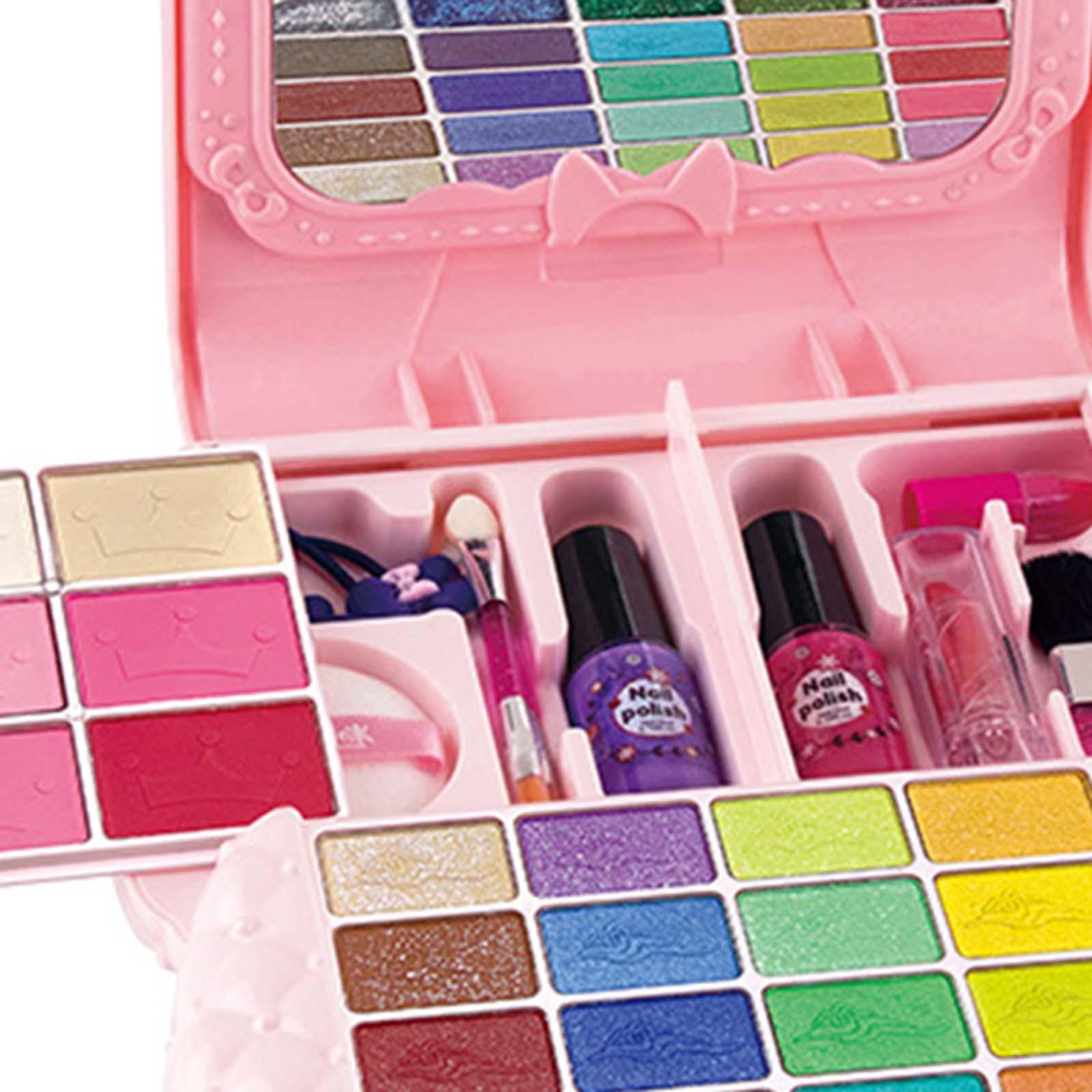 Washable Pretend Play Makeup B - Beauty Makeup Vanity Set recension och pris