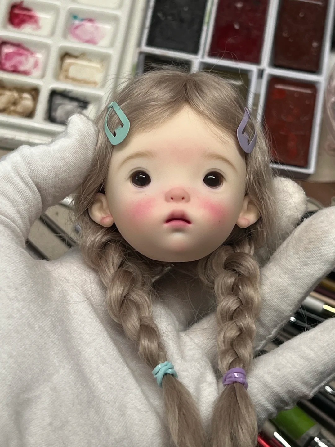 SD BJD Doll 1/6 Landoudou Head - Beauty No Makeup recension och pris
