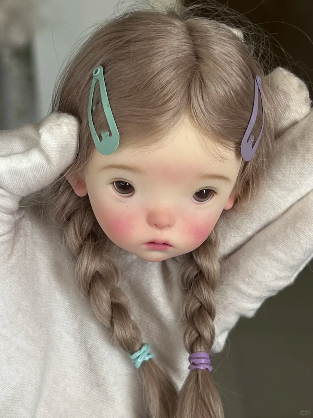 SD BJD Doll 1/6 Landoudou Head - Beauty No Makeup recension och pris